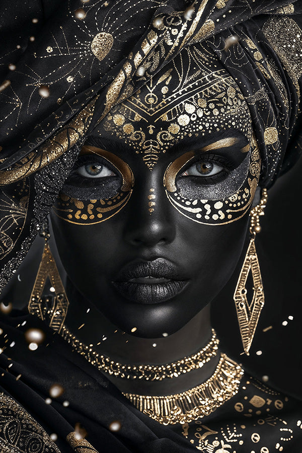 Black and Gold Woman #1