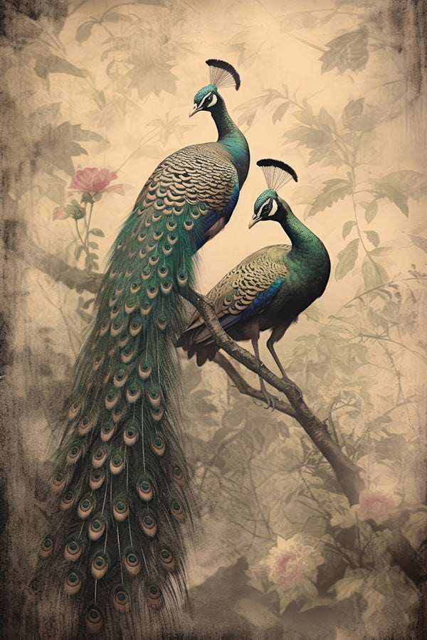Peacock Vintage #2
