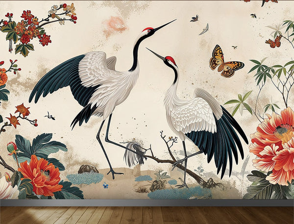Crane Birds #1 Wallpaper