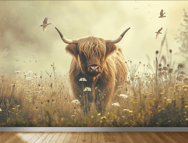 Highland Cow #1 Wallpaper