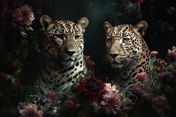 Leopard Couple #2 LS