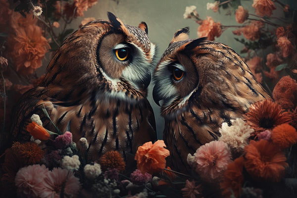 Owl Couple #2 LS