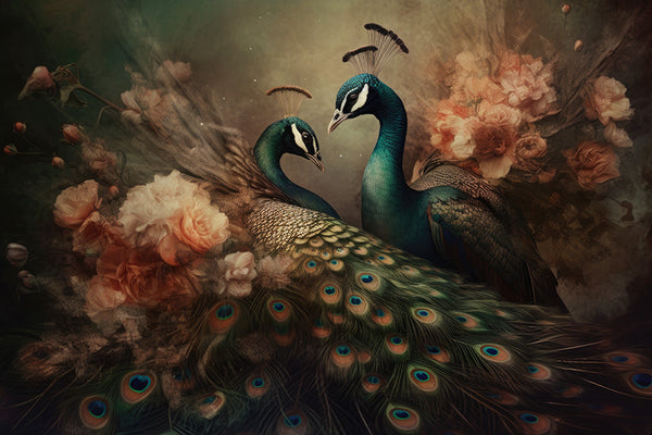 Peacock Couple LS