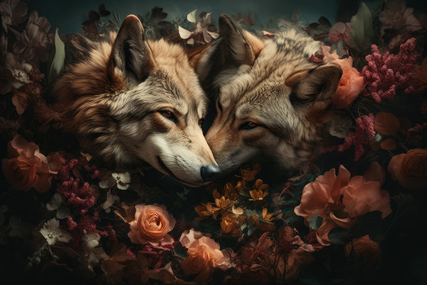 Wolf Couple #1 LS